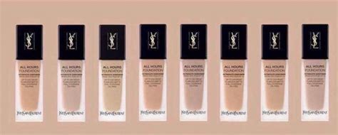 ysl corrisponde fondotinta colore mac